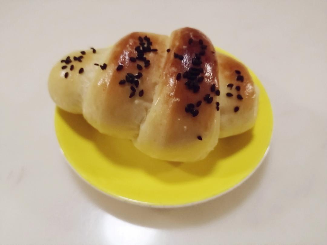 不用黄油🉐️「牛角包」简单版