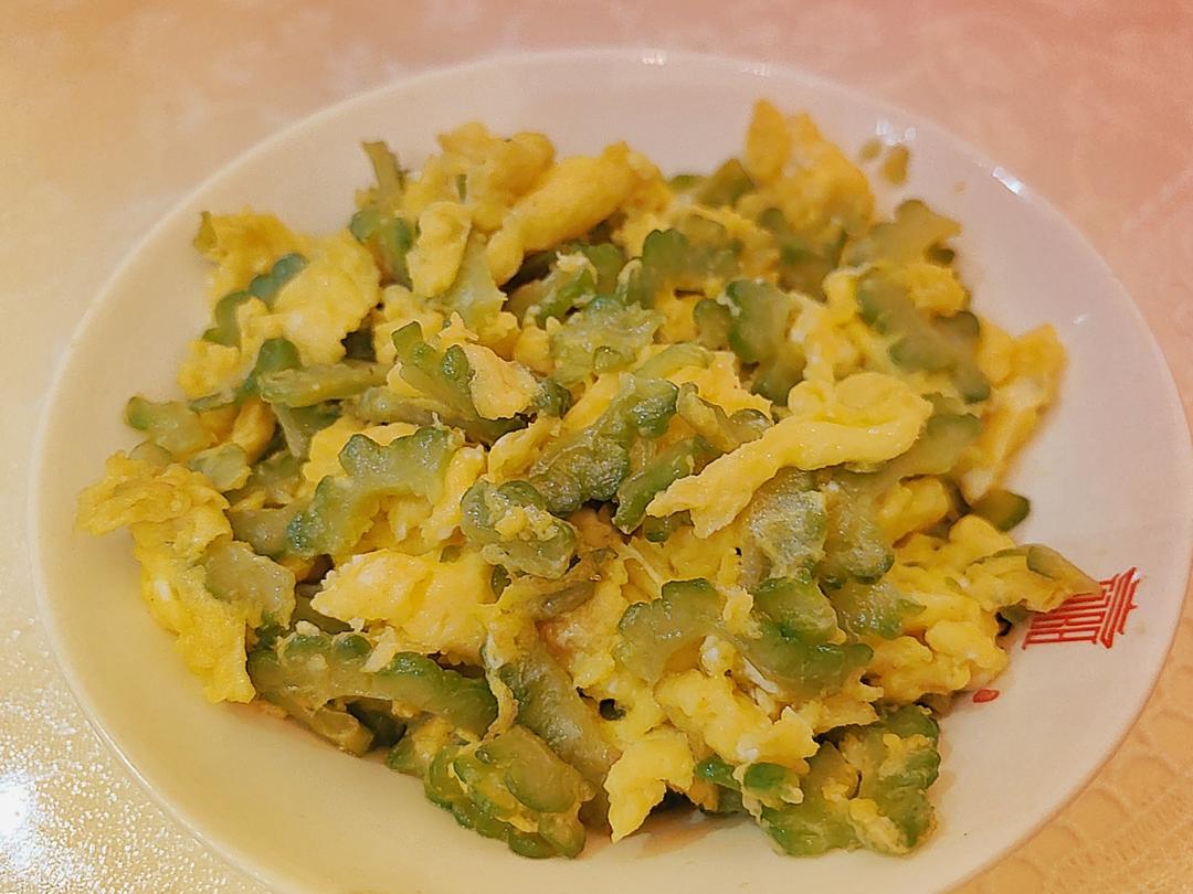 苦瓜炒蛋（清火菜）