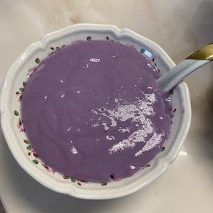 香滑紫薯奶昔的做法 步骤5