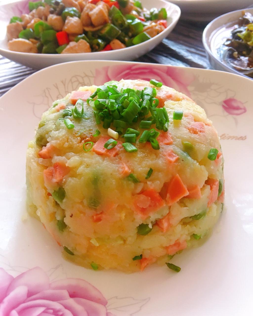 【健身厨男】喷香可口土豆泥