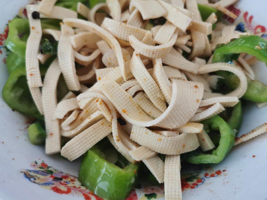 馋哭的凉拌豆腐皮