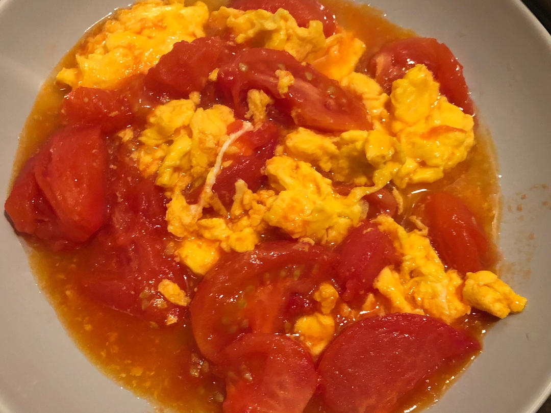 酸甜口【鸡蛋炒西红柿】