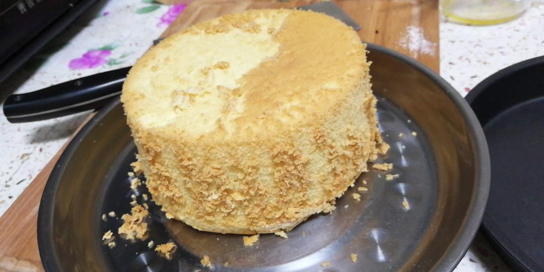 八寸戚风蛋糕（适合做裱花奶油蛋糕胚）