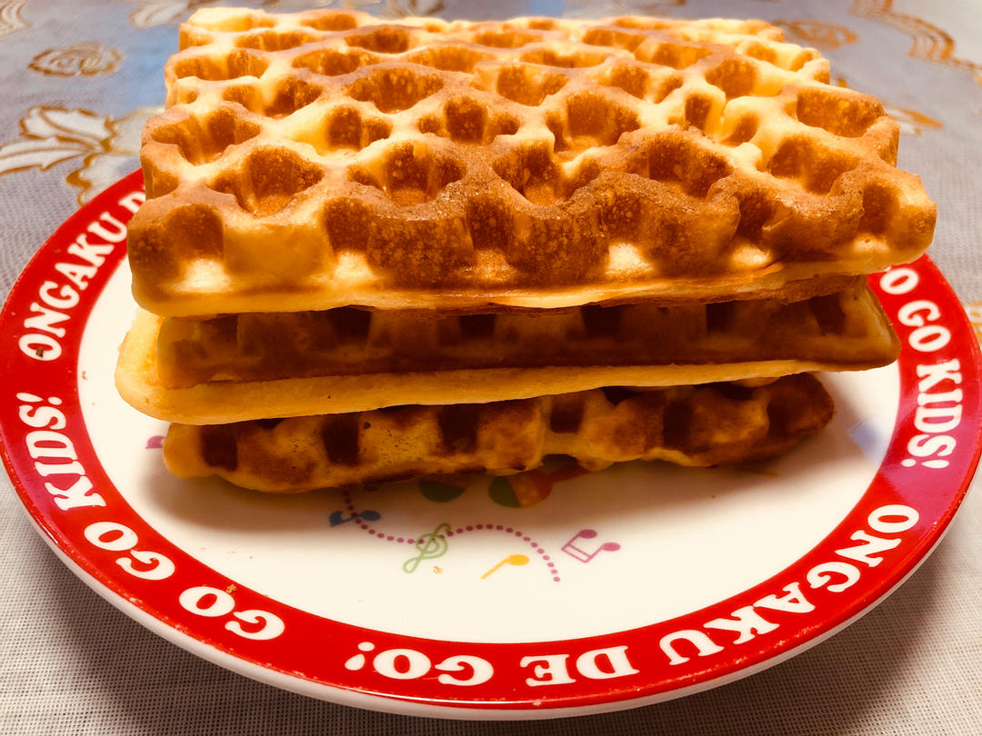 软萌华夫饼（酵母版）