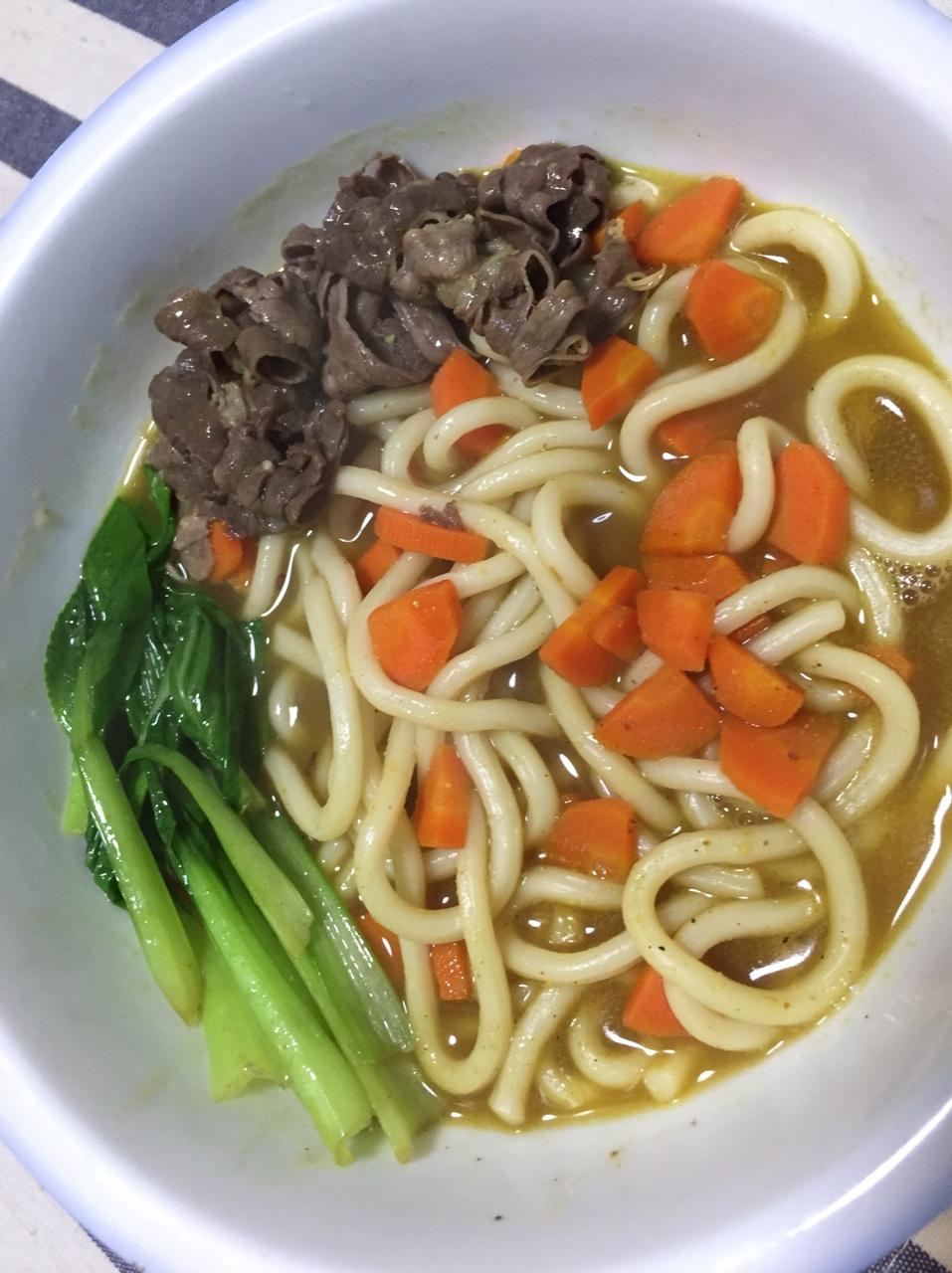 咖喱肥牛乌冬面