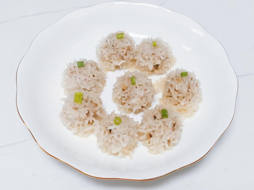 蒸糯米丸子