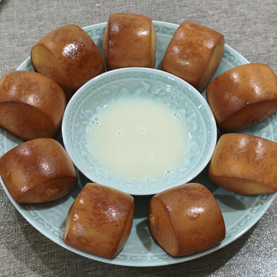 炼乳油炸小馒头