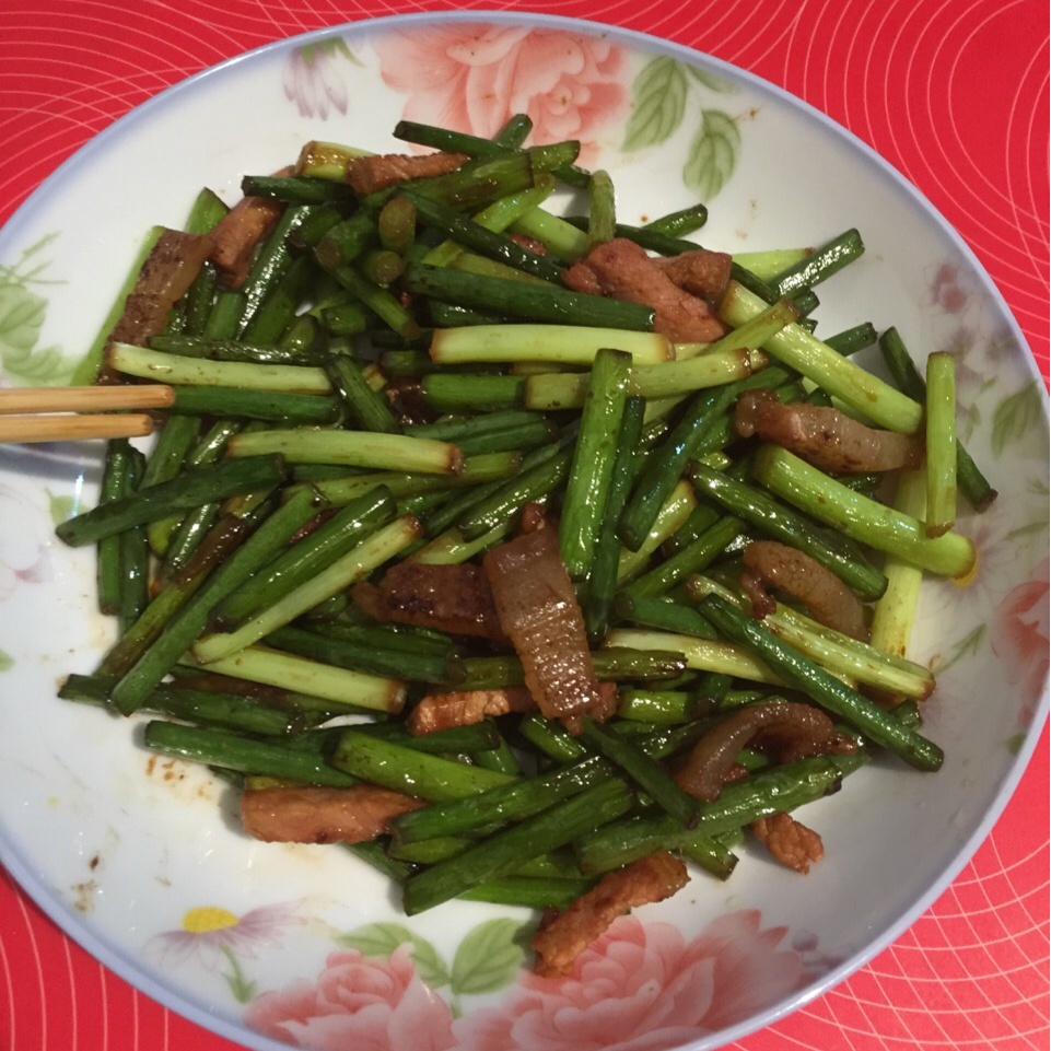 蒜薹炒肉