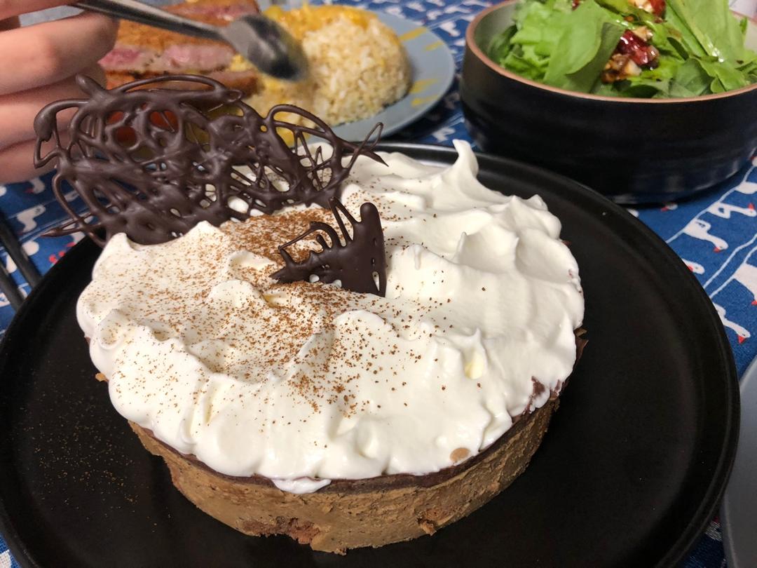 卡布奇诺蛋糕Cappuccino-咖啡白巧克力慕斯配巧克力甘纳许<熊谷裕子>