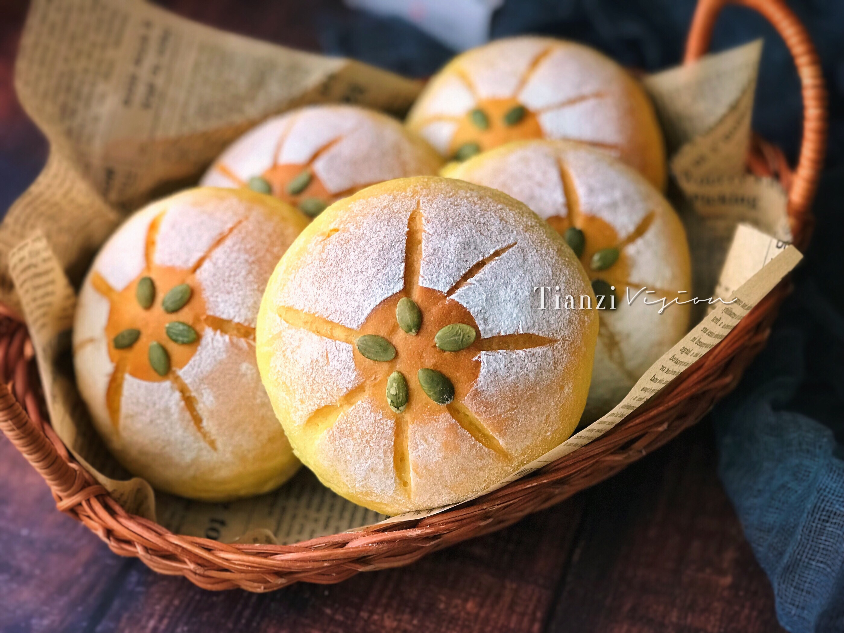南瓜🎃奶酥面包的做法