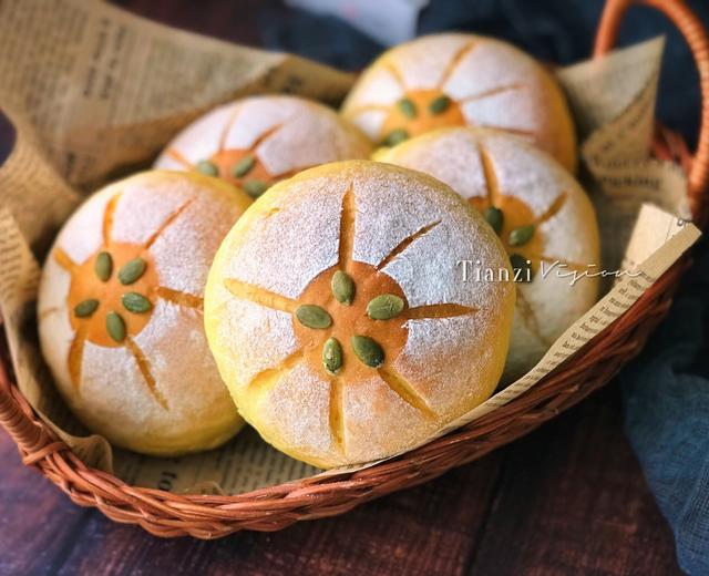 南瓜🎃奶酥面包的做法