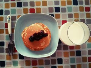 Oats Pancake-燕麦奶香松饼（少油）的做法 步骤11