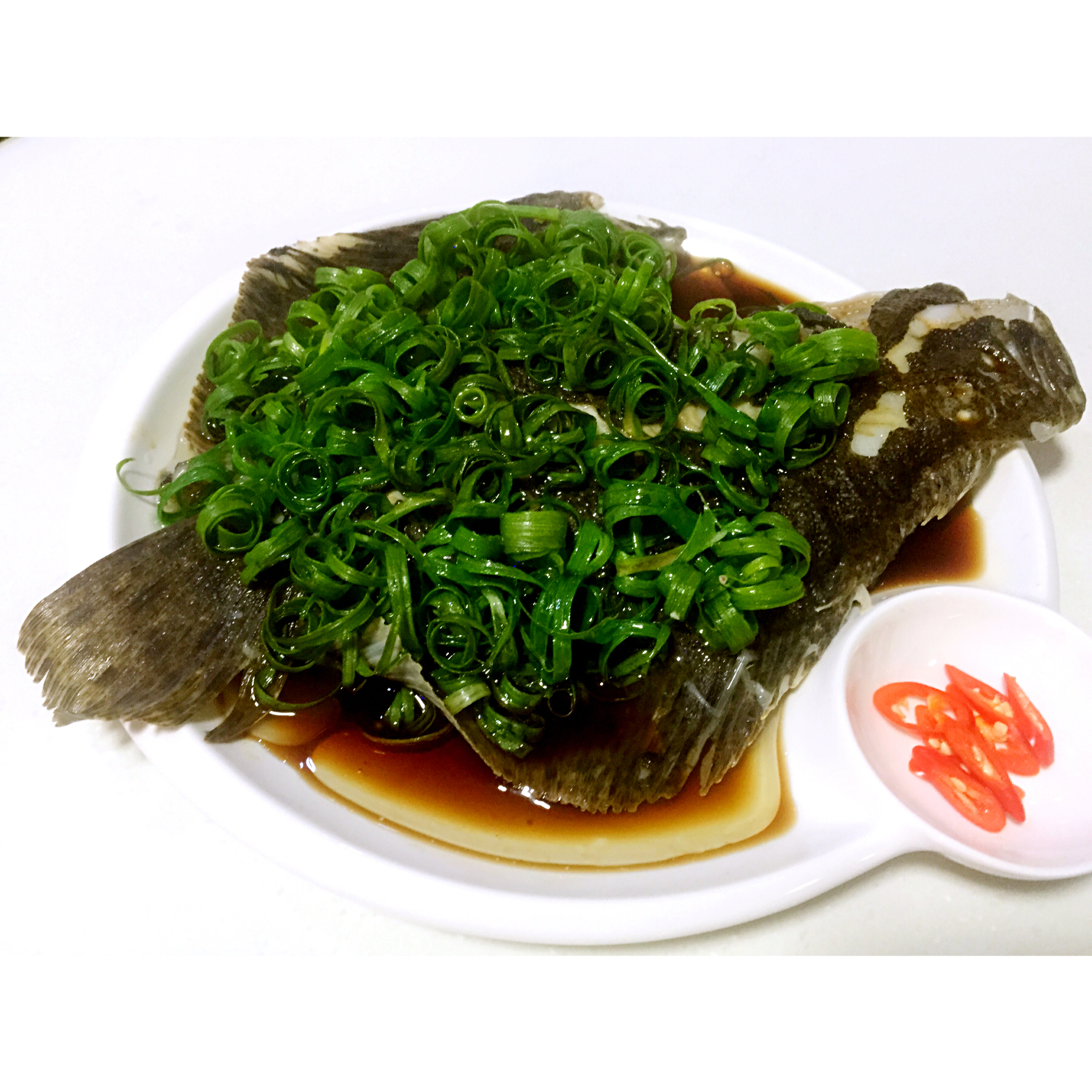 清蒸多宝鱼