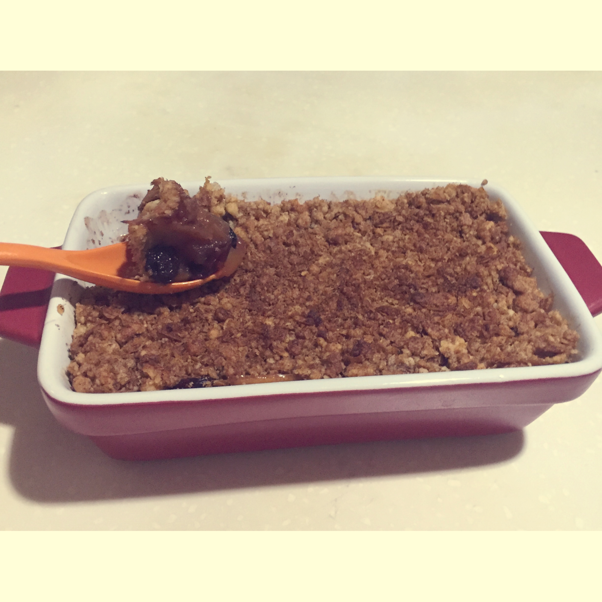 酥烤苹果 Apple Crumble