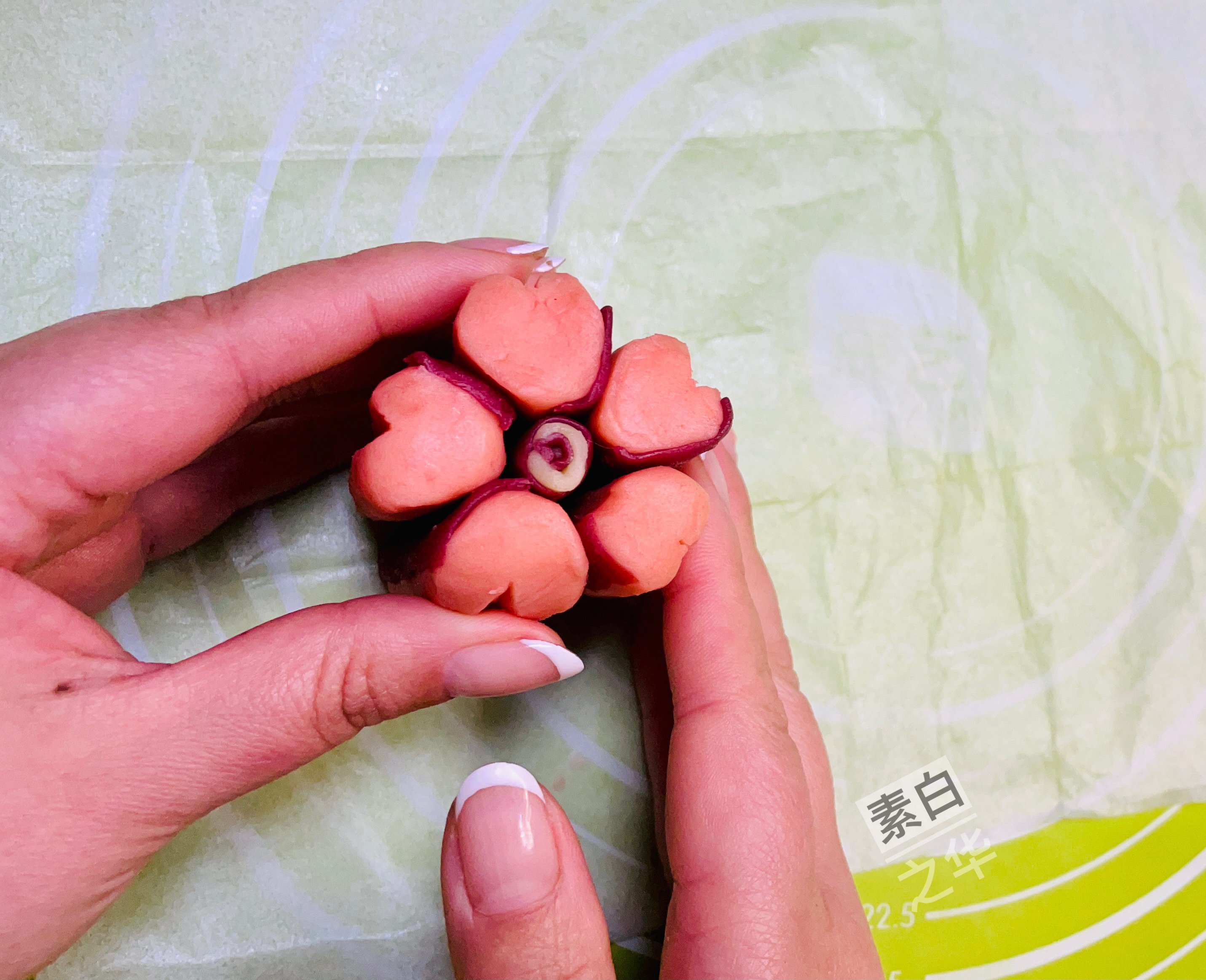 樱花🌸曲奇切片饼干的做法 步骤24