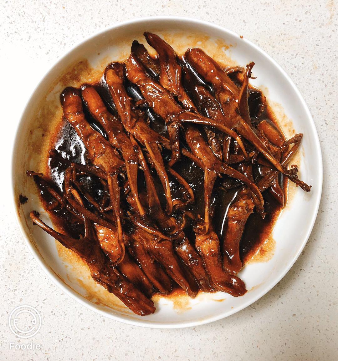 红烧鸭舌的做法