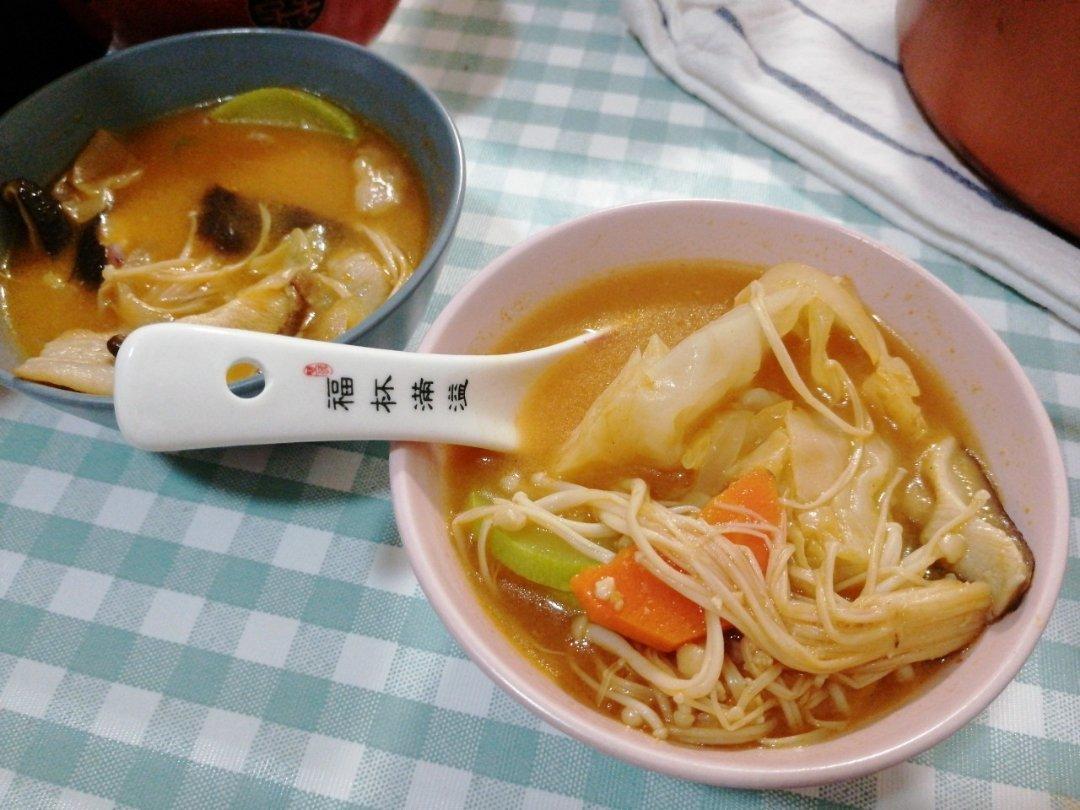 健康无油韩式大酱汤