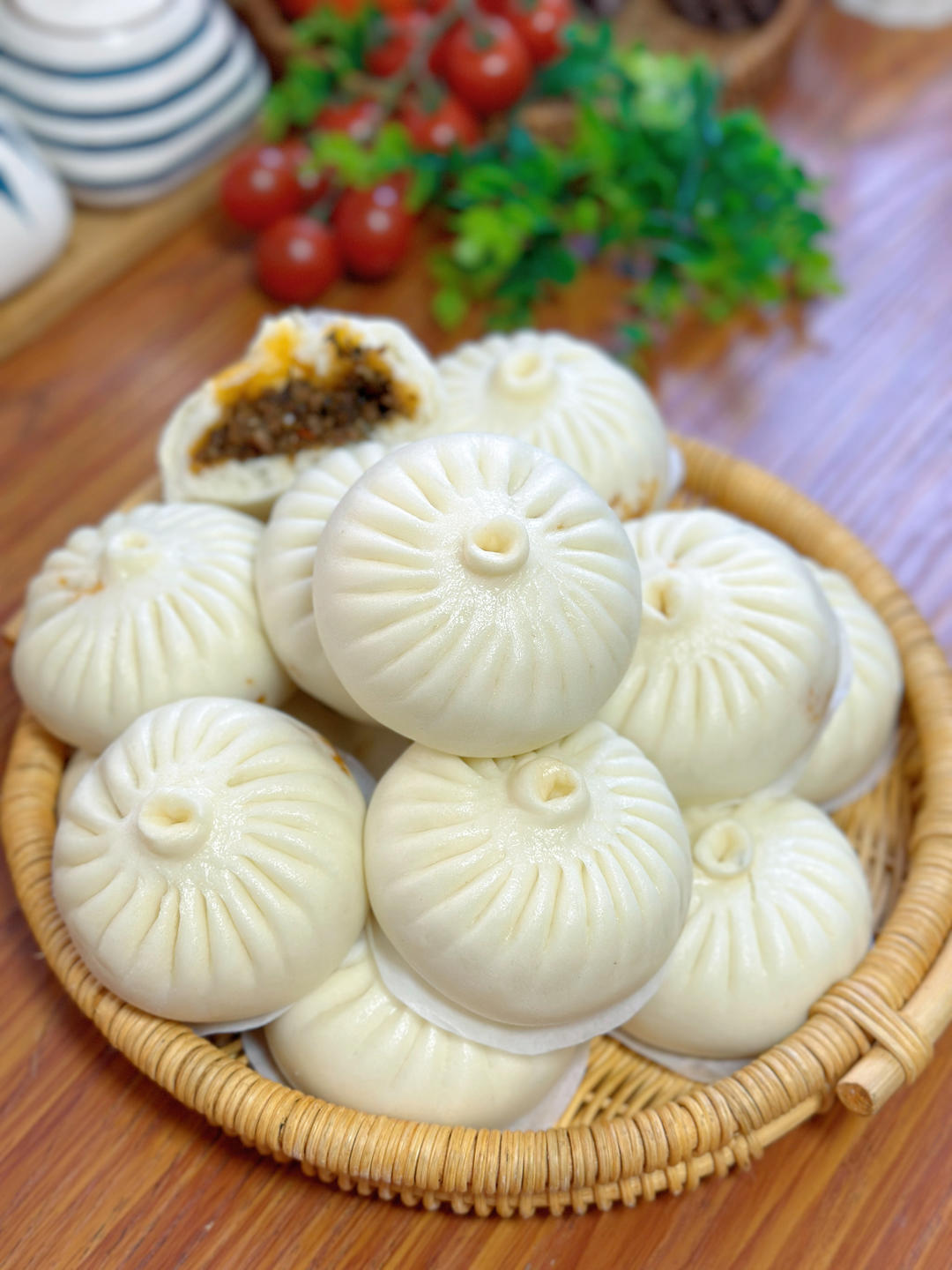 手工包子(提褶包)