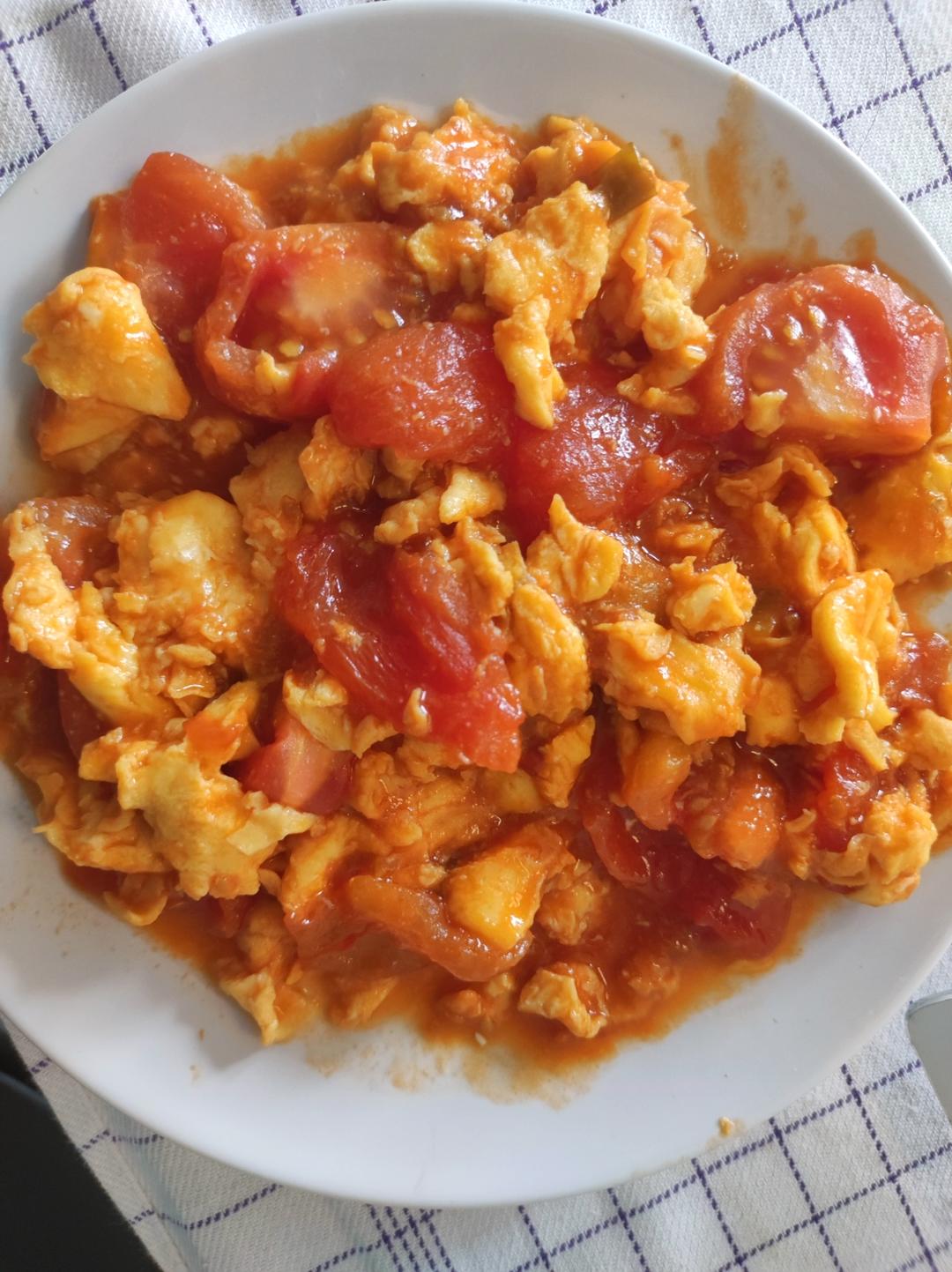 超级下饭巨简单的🍅西红柿炒鸡蛋🥚