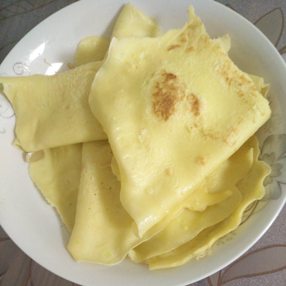 葱花鸡蛋饼