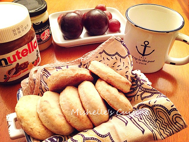 极简奶油松饼/Cream Biscuits（scones）