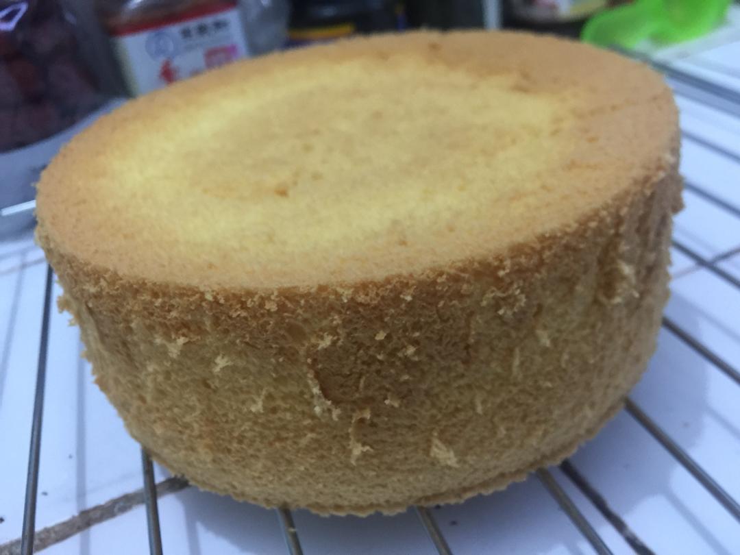 6寸戚风蛋糕（2蛋）