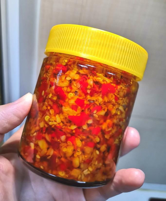 『素』蒜蓉辣酱的做法