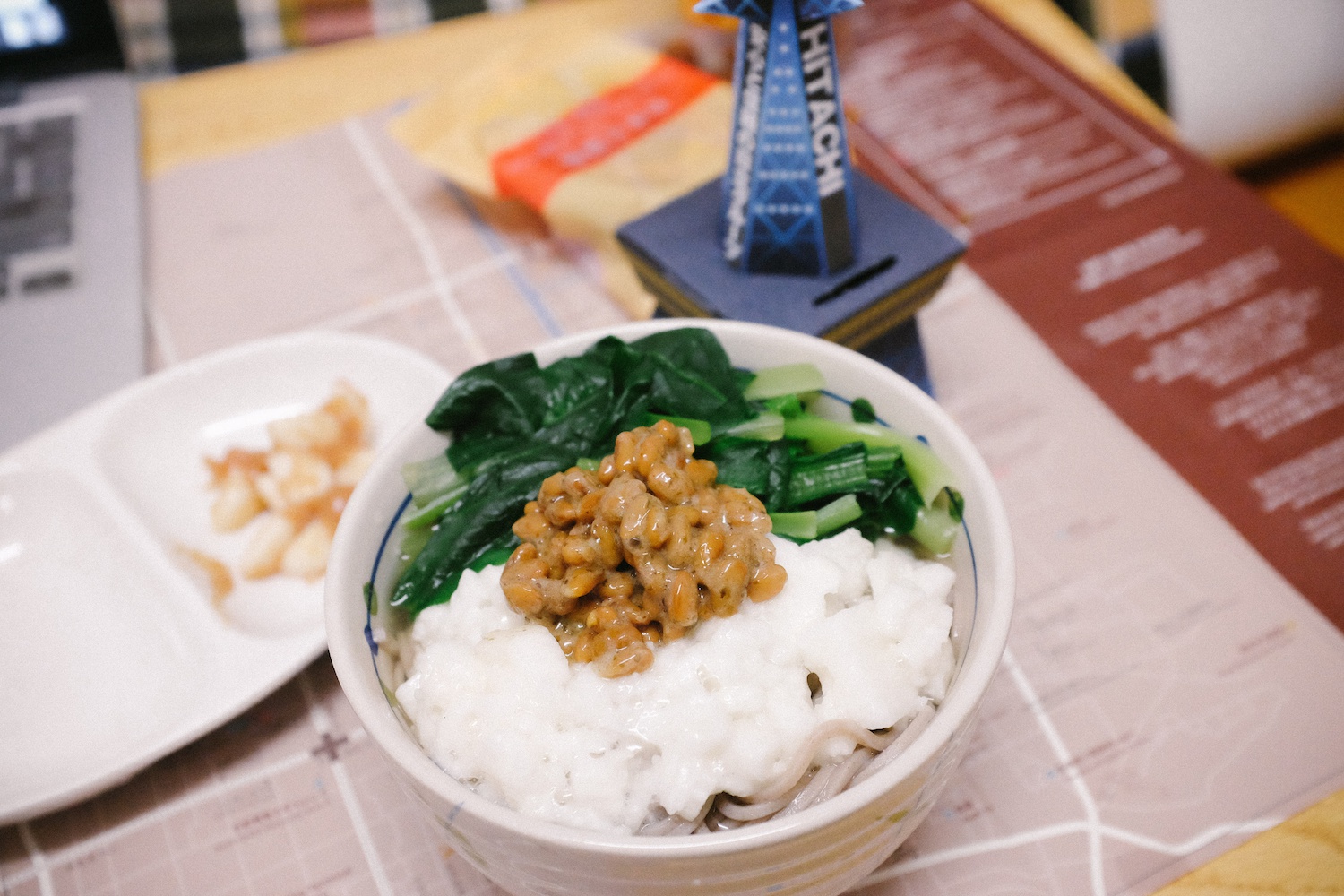 萝卜泥纳豆荞麦面