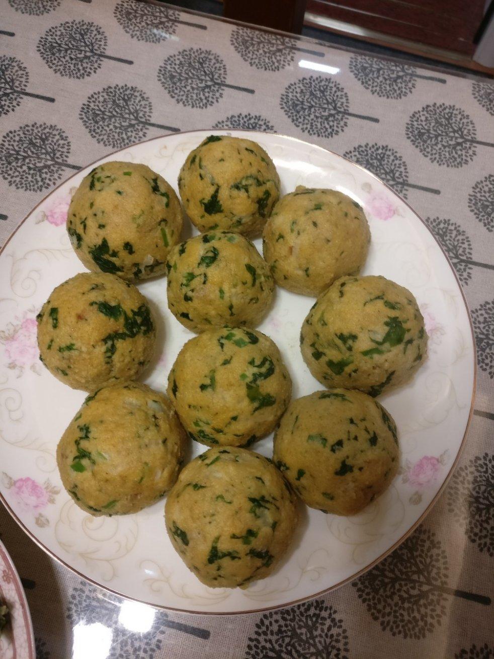 堂妈小厨——玉米菜窝头