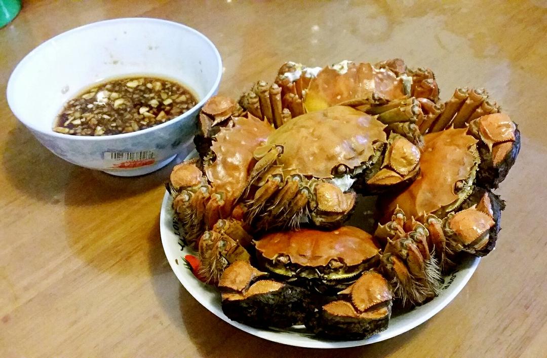 清蒸大闸蟹