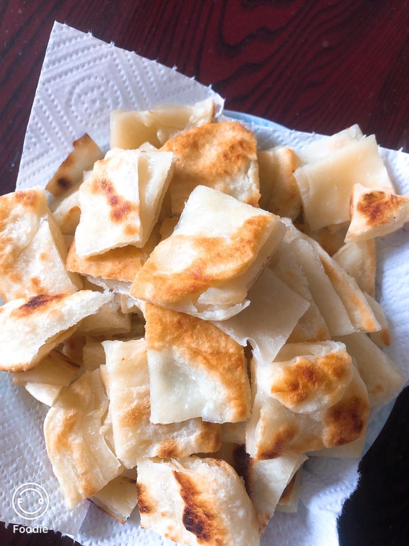 怎么做出松软多层的手工烙饼？看这里！