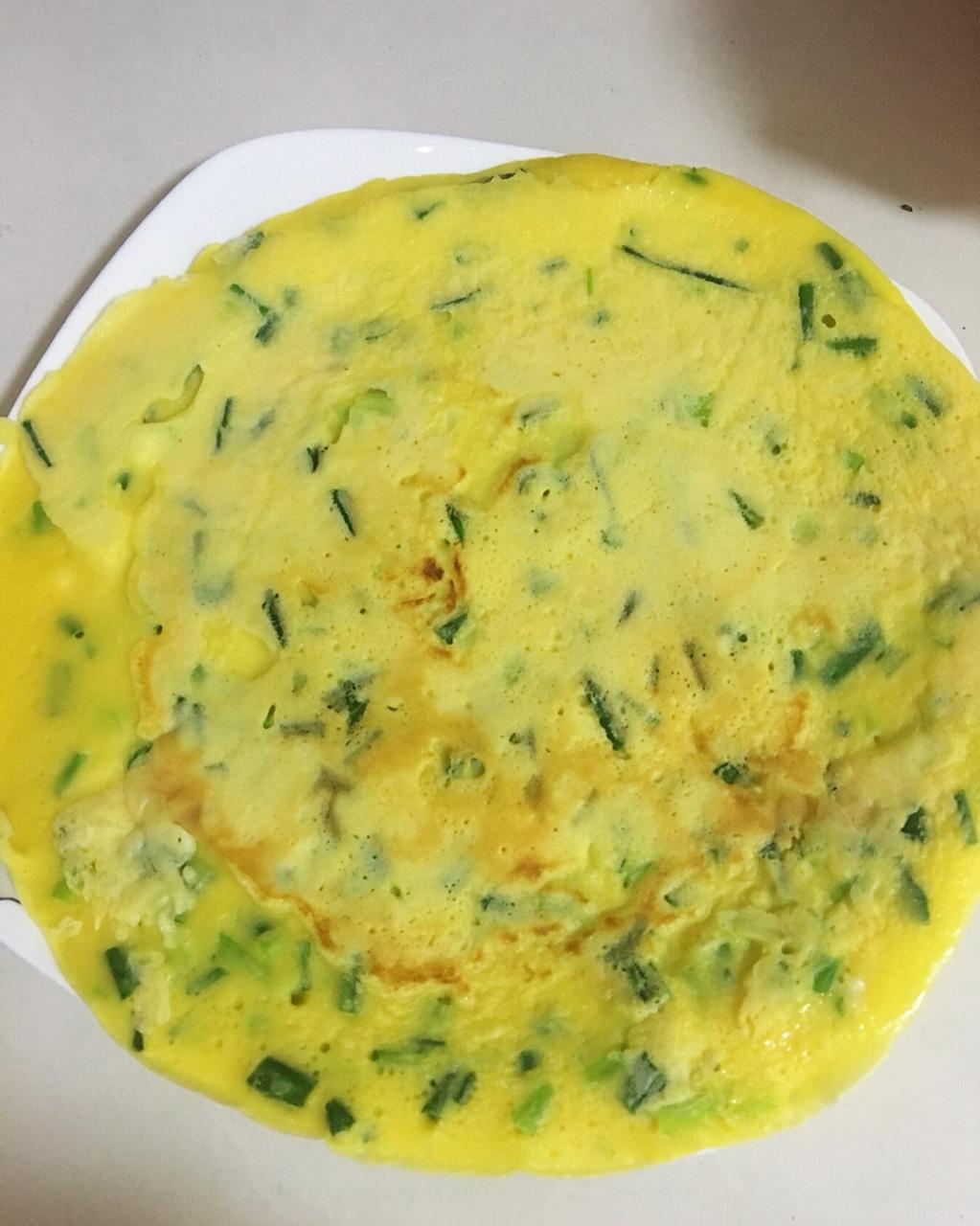 葱花鸡蛋饼