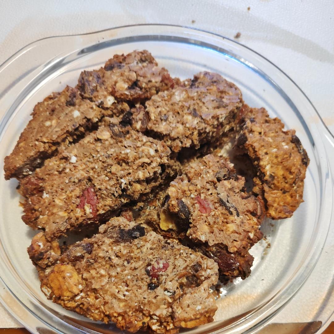 【健康零食】燕麦坚果意式脆饼