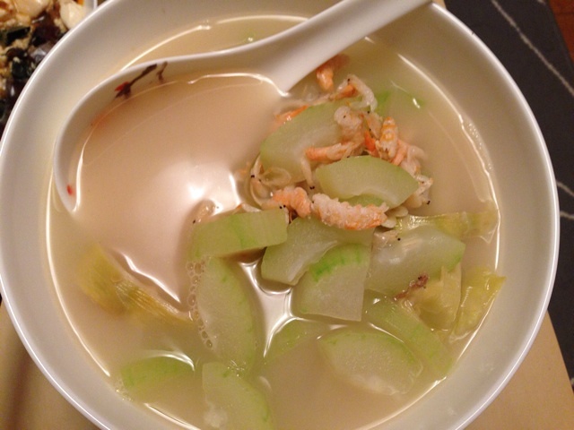 夏日小清新之扁尖冬瓜虾皮汤的做法