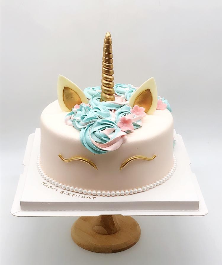 独角兽蛋糕视频 Unicorn cake