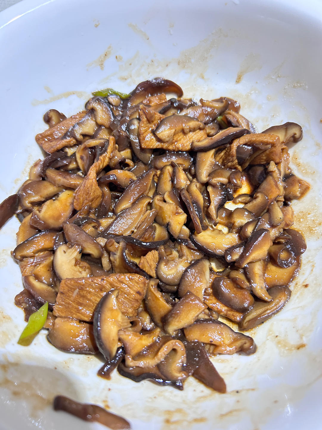 香菇炒肉