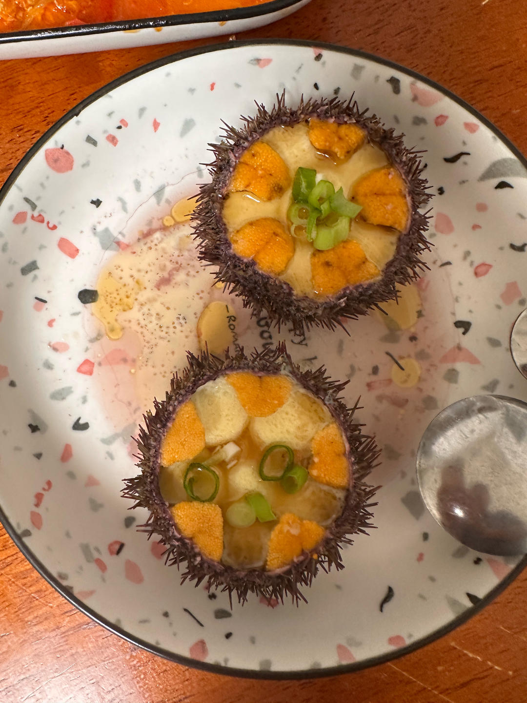海胆蒸蛋