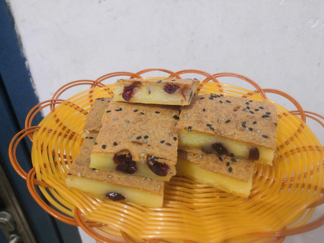 外酥里糯，香酥烤年糕