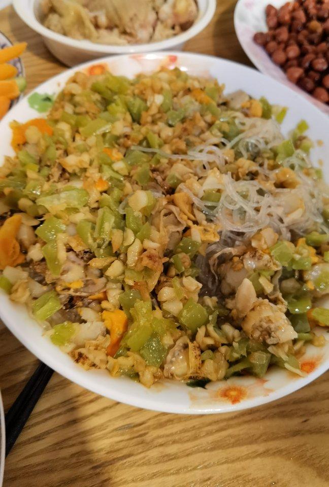蒜蓉粉丝蒸扇贝肉