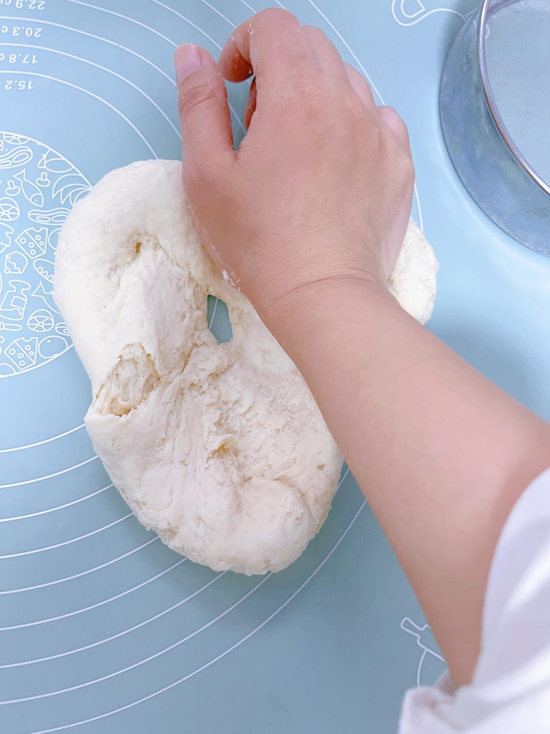 纯奶手撕吐司的做法 步骤1