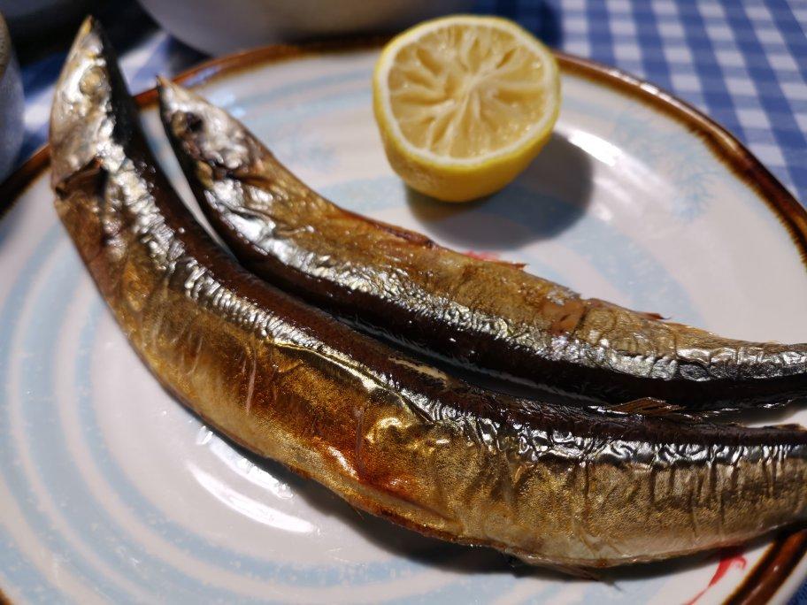 盐烤秋刀鱼