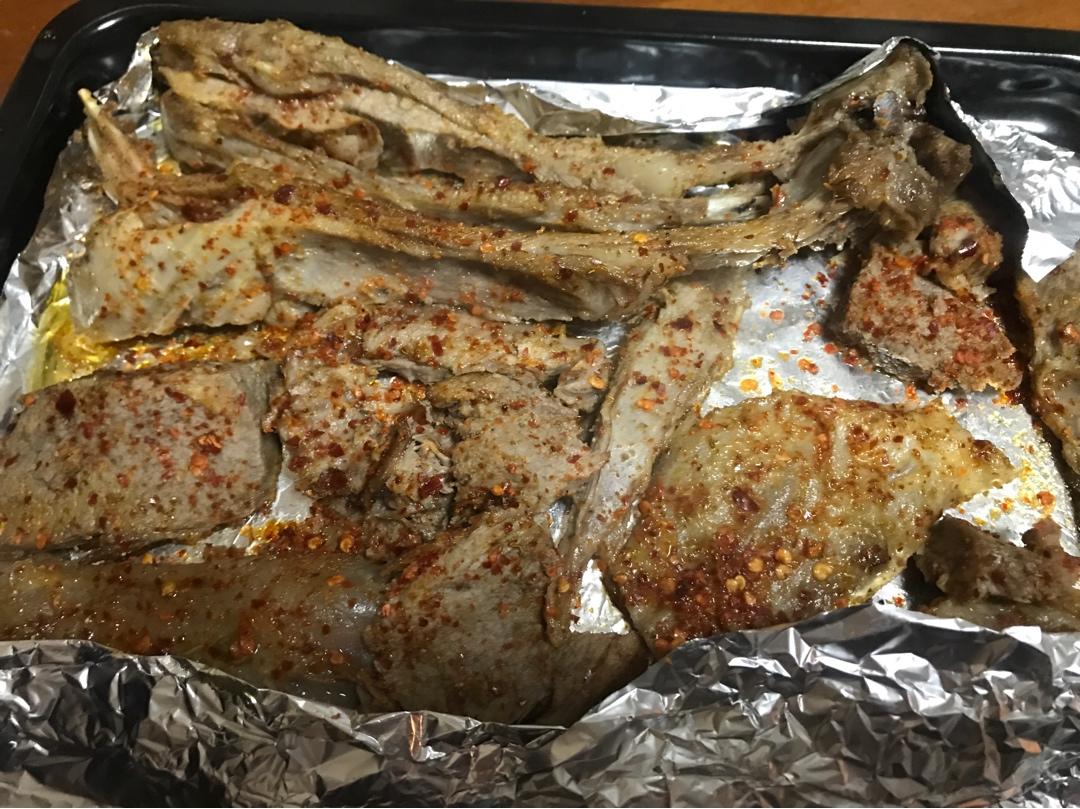 孜然烤羊排