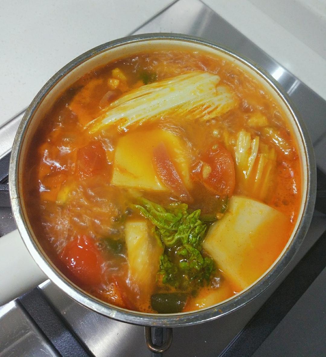 浓香番茄火锅汤底