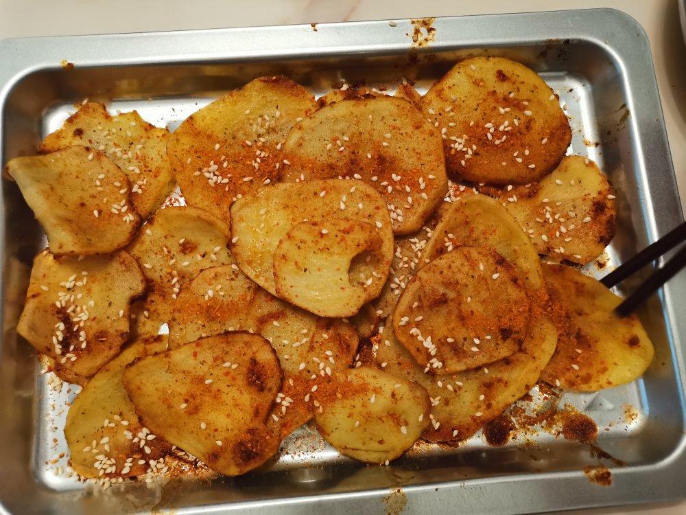 烤箱烤土豆片