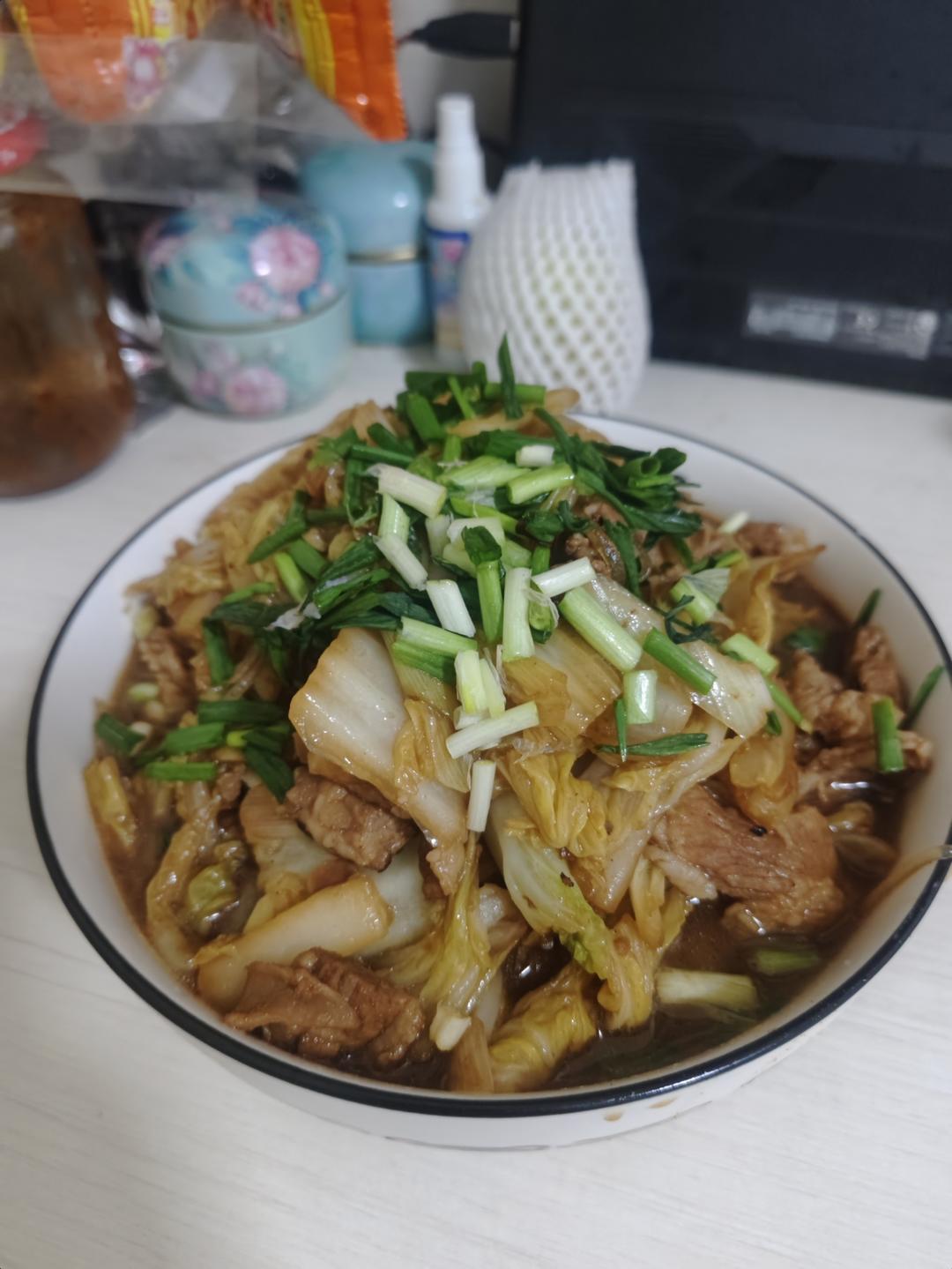 猪肉白菜炖粉条