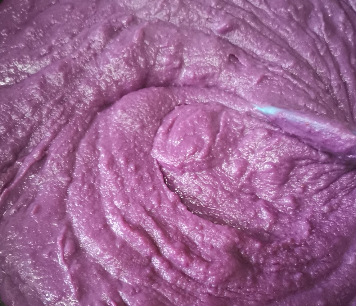 紫薯艾草青团的做法 步骤3