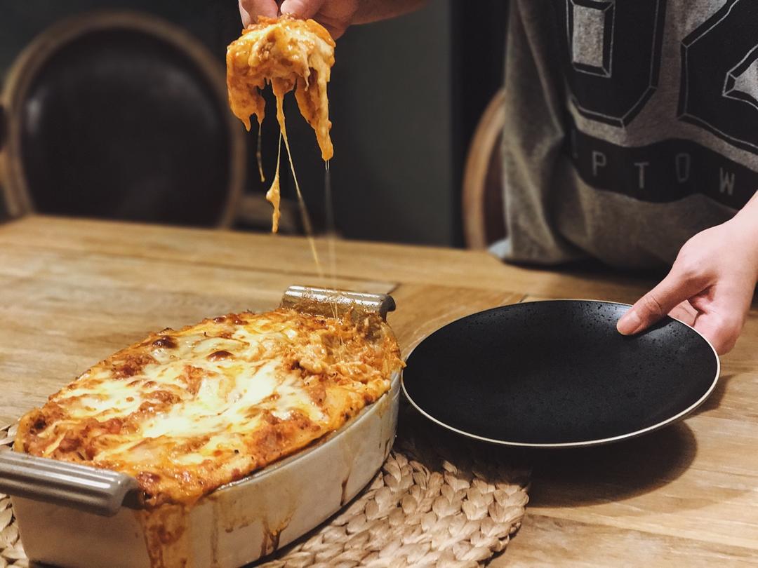 #厨友社第十二期 | 最简单的西餐#千层肉酱意面Lasagne—加菲猫的最爱