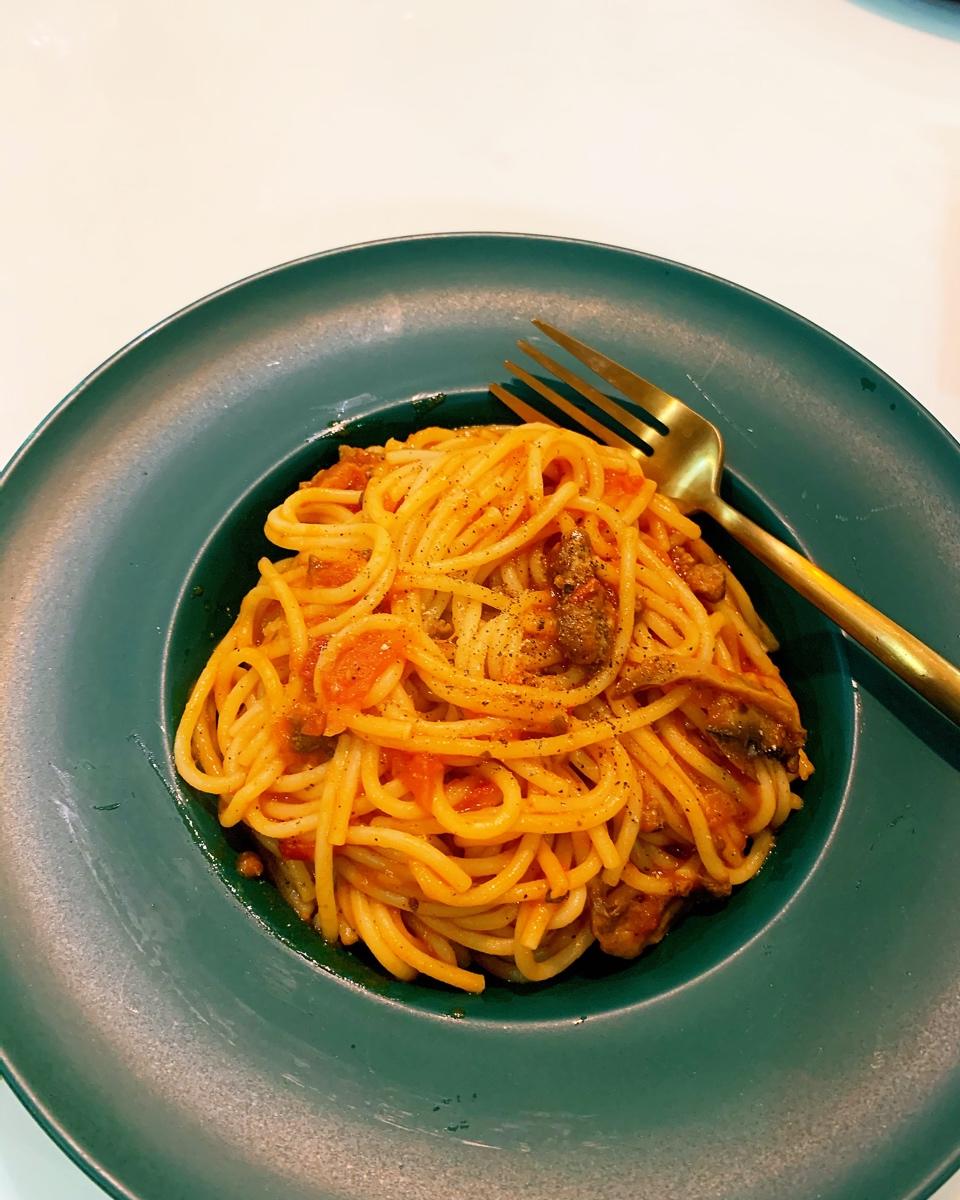 番茄肉酱意大利面