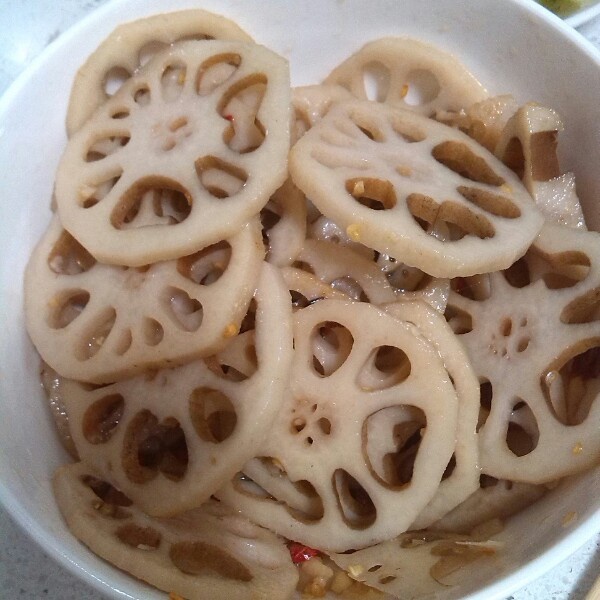 凉拌藕片