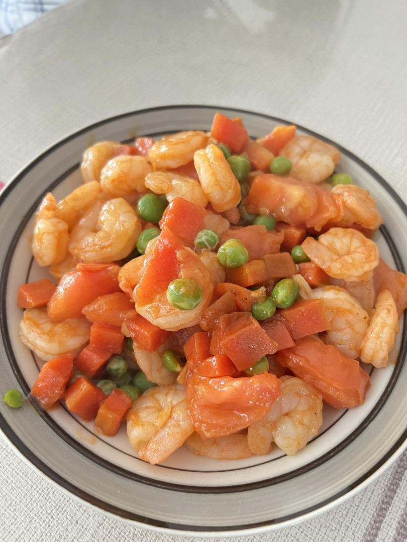 C.J的快手茄汁虾仁